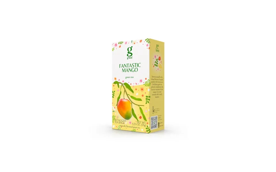 Green Tea G’tea Fantastic Mango - 20 Pcs.