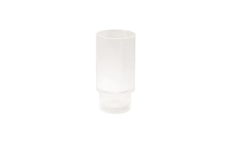 Grooved Latte Glass Chiato - 320 Ml
