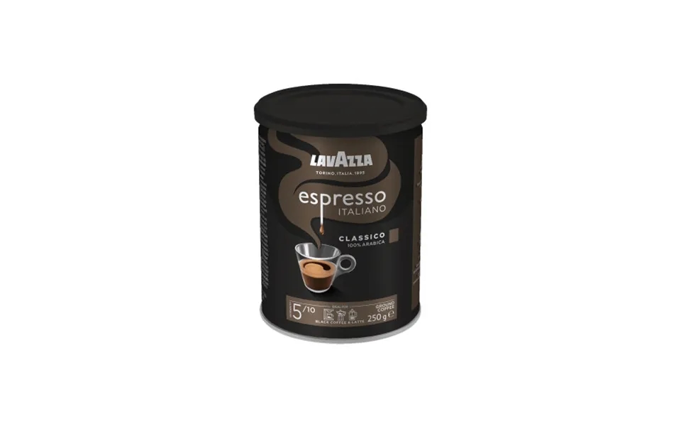 Ground Coffee Lavazza Espresso Italiano Classico - 250 G In A Tin