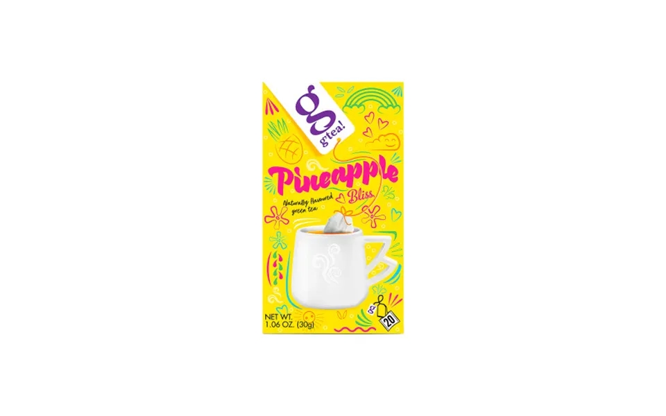 G’tea Pineapple Bliss - Naturally Flavoured Green Tea