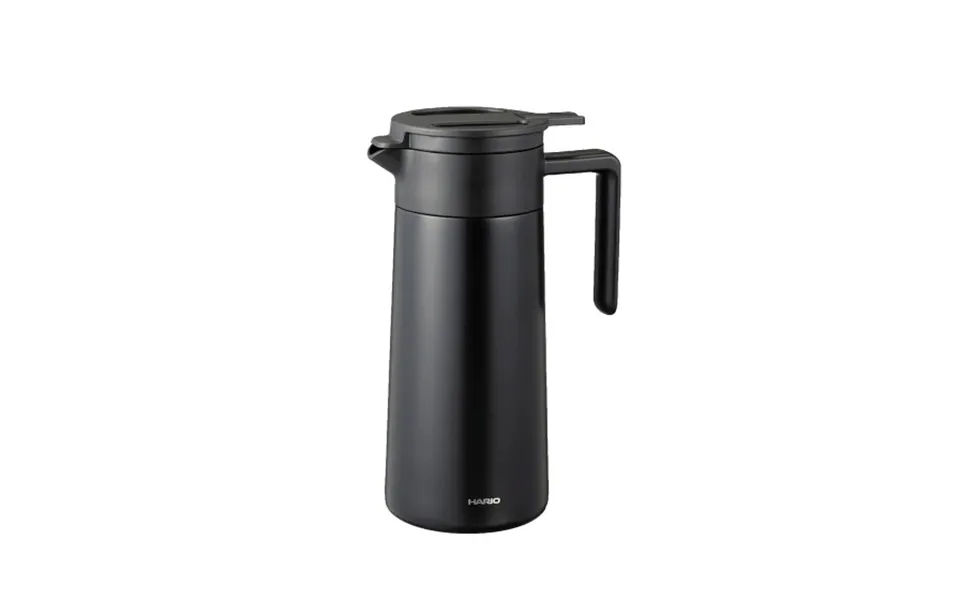 Hario Double-wall Thermal Pot With A Ceramic Coating - 800 Ml Black