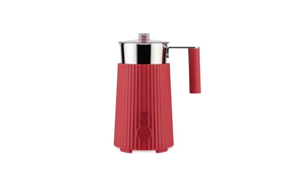 Milk Frother Alessi Plisse Red