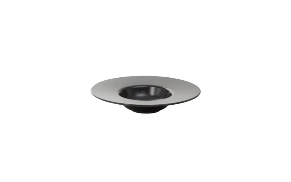 Plate Homla Famelio Black For Pasta - 28 Cm