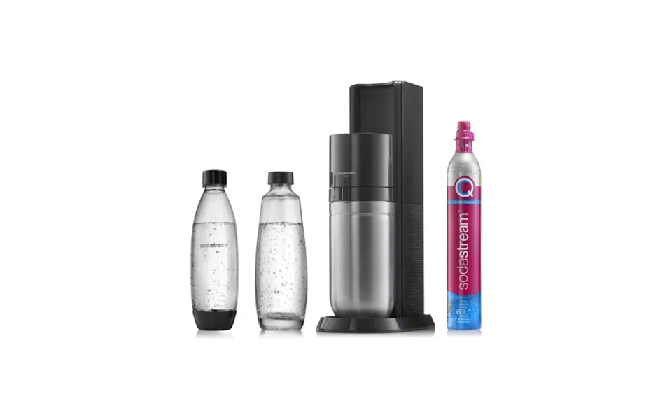 Sparkling Water Maker Sodastream Duo Black 2 Bottles