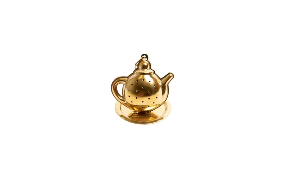 Tea Infuser Homla Jalo Golden Teapot - 6 X 5 Cm