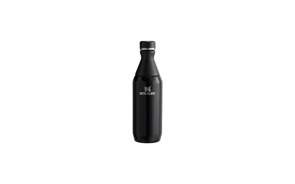 Water Bottle Stanley The All Day Slim Black Gloss - 600 Ml