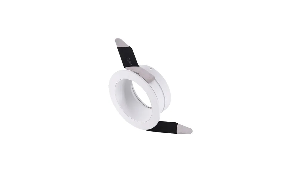 Accentplus Gu10 60mm Round Fixed Matt White Downlight Integral Led