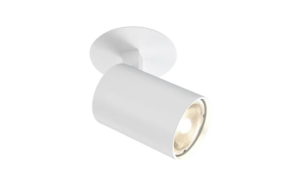 Ascoli Recessed Textured White Spotlight Astro