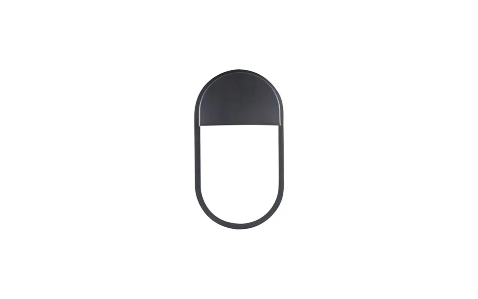 Black Oval Eyelid Accessory For Tough Shell Compact Bulkhead Integral Led