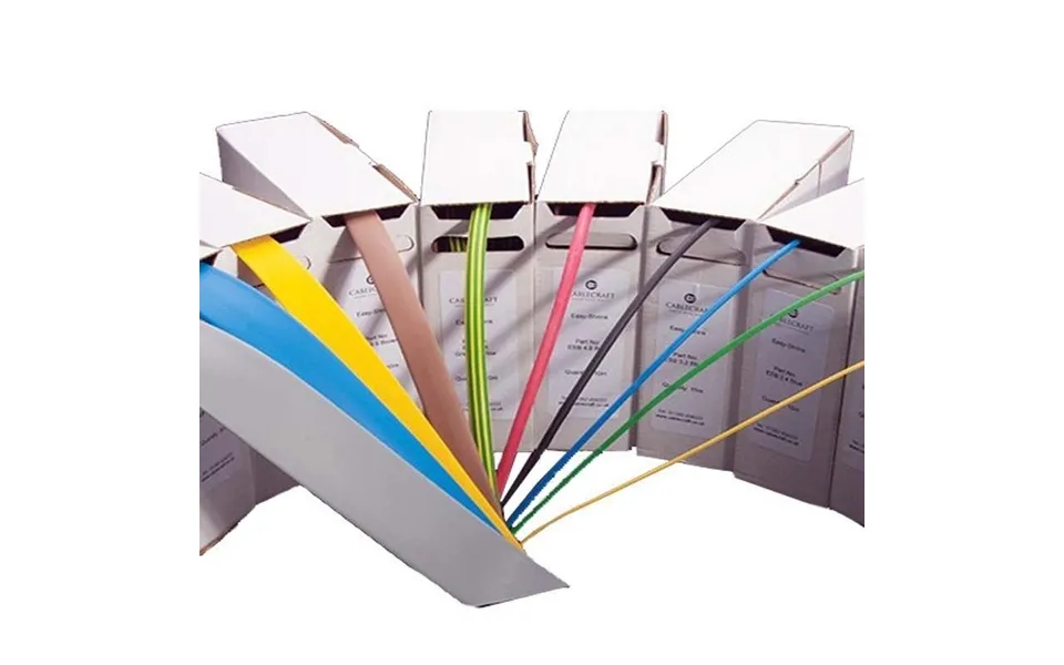 Cablecraft Esb4.8g Yellow Heat Shrink 4.8 Mm Green And Yellow Colour