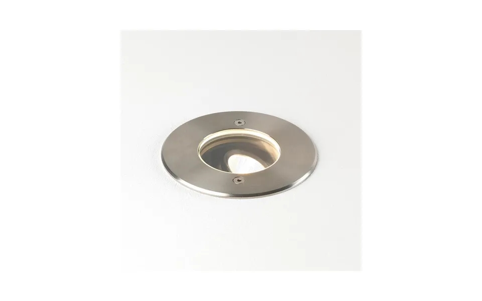Cromarty 100 Brushed Stainless Steel Ground Light Astro