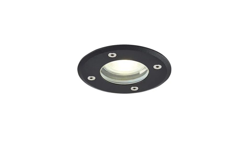 Drive Over Gu10 Ground Light Black Forum Pan Ip44