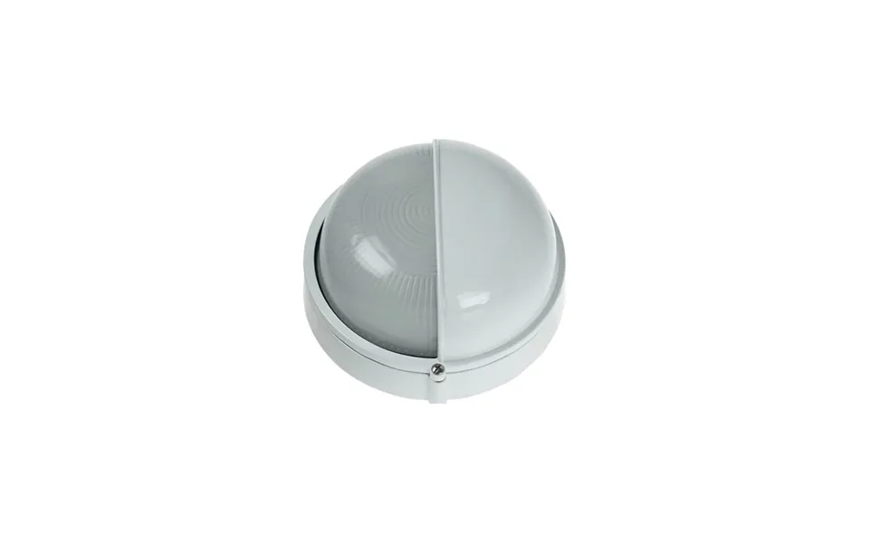 E27 Round Bulkhead With Eyelid White Ovia