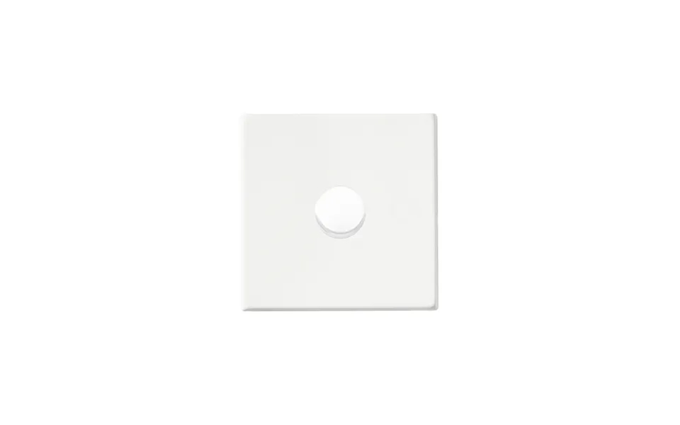 Hamilton G2 1 Gang 250w 2 Way Led Dimmer Switch Matt White