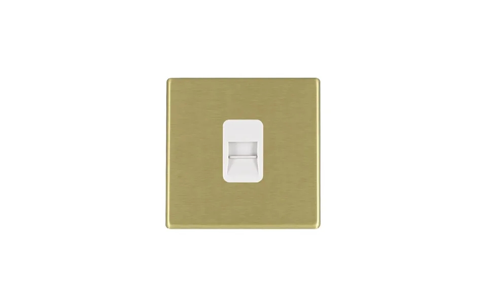 Hamilton G2 Ab 1 Gang Telephone Master Insert Black