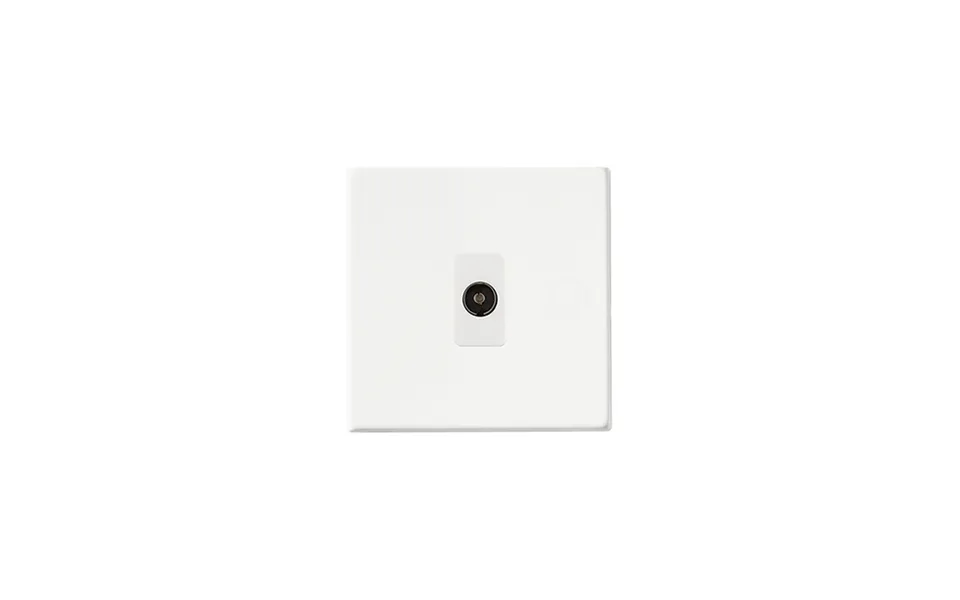 Hamilton G2 Mw 1 Gang Isolated Tv 1in 1out Outlet White