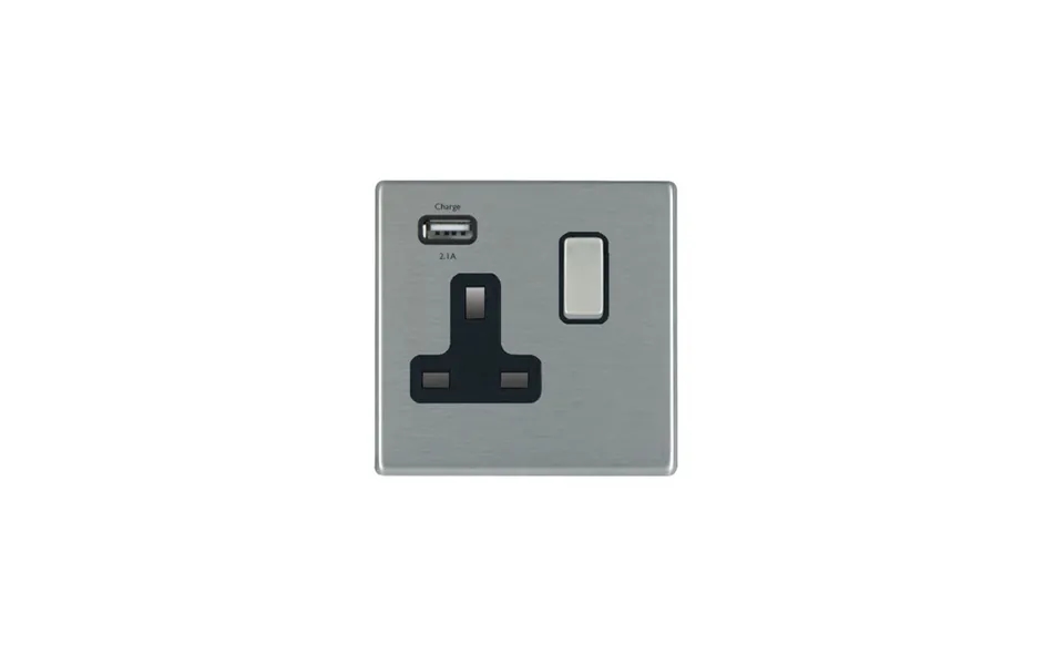 Hamilton G2 Switched Socket With Usb Outlet 7g27ss1usbbc-b
