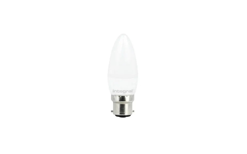 Integral B22 Non-dimmable Candle Led Bulb Frosted 3.4w 4000k