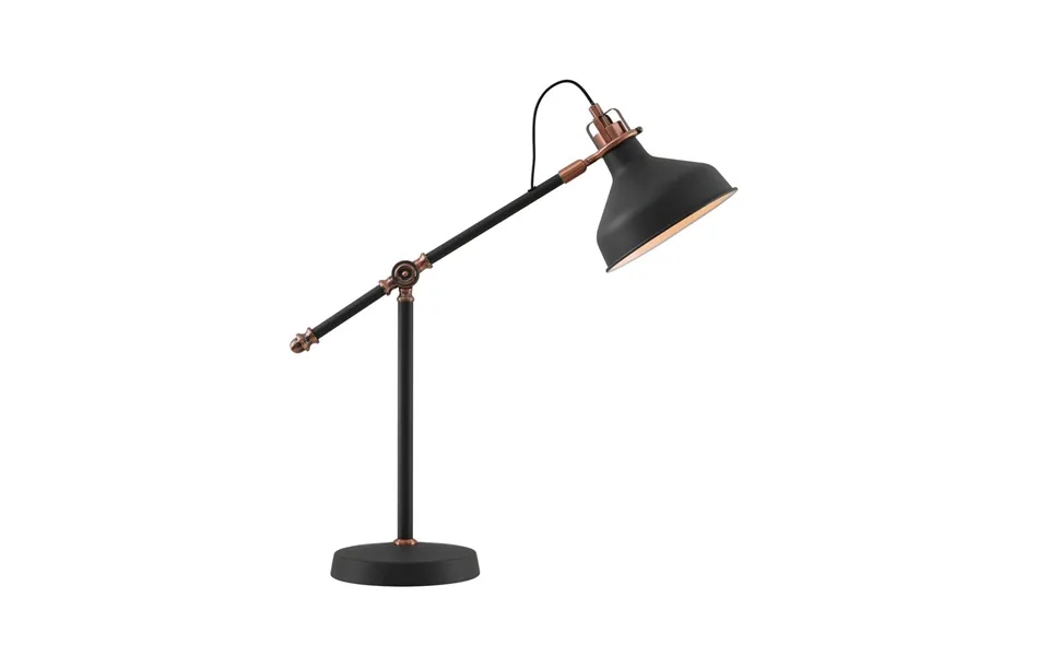 Nimbus Adjustable Table Lamp 1xe27 Graphite Copper White Luxuria
