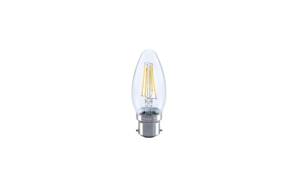 Omni Filament Candle Led Bulb B22 Dimmable 4000k Integral Led