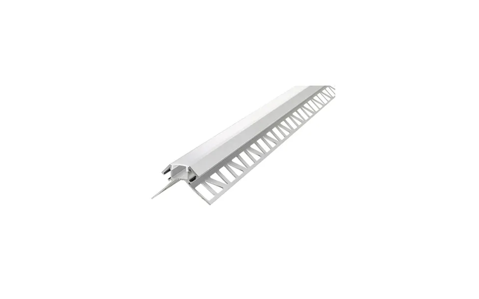Outer Corner Surface Mount Frosted Profile Aluminium Rail 2 Metre Integral Led