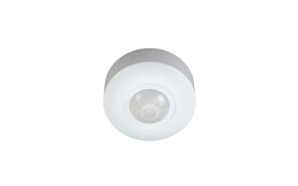 Surface Mounted 360 Degree Compact Ip44 Pir Sensor White Ovia