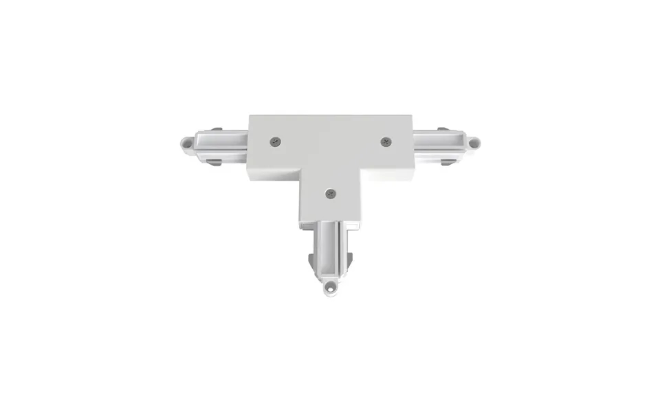 T Connector Left Nearside Earth Matt White Track Accessory Astro