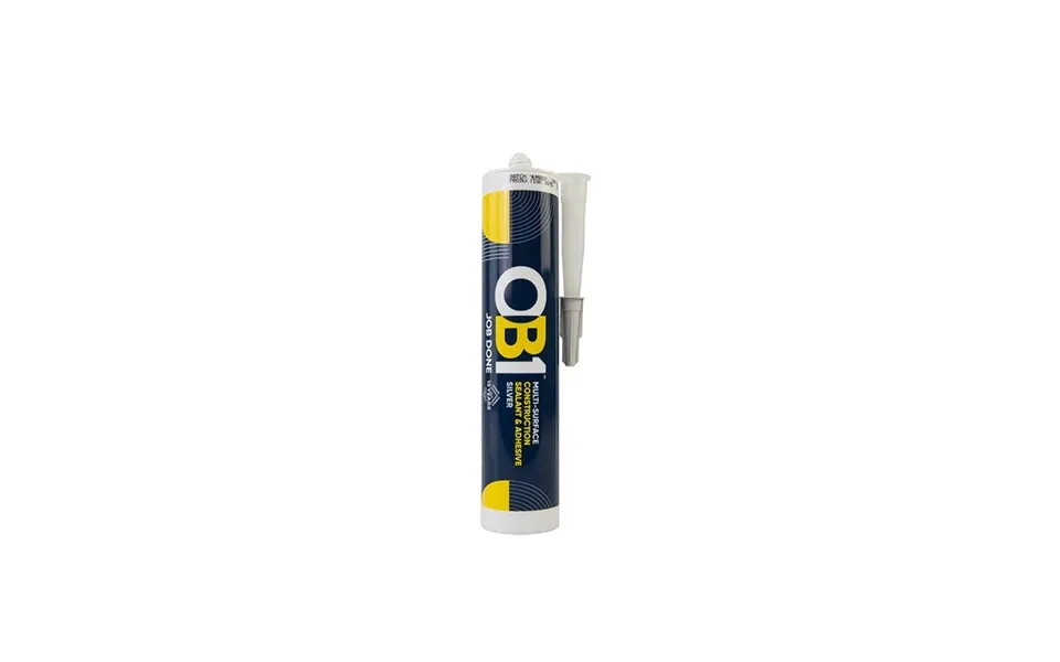 Unicrimp Ob1 Multi-surface Construction Sealant & Adhesive Silver 290ml