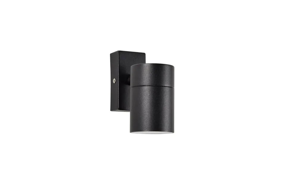 Wall Light Gu10 Up Or Down Black Forum Leto Ip65