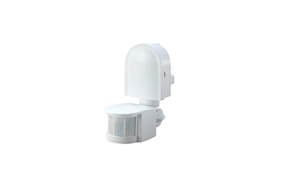 Wall Mounted Multi-directional Ip44 Pir Sensor White Ovia