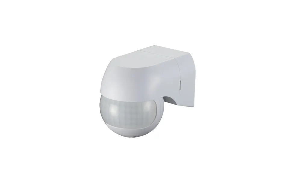 Wall Mounted Rotatable 180 Degree Pir Sensor Ip44 White Ovia