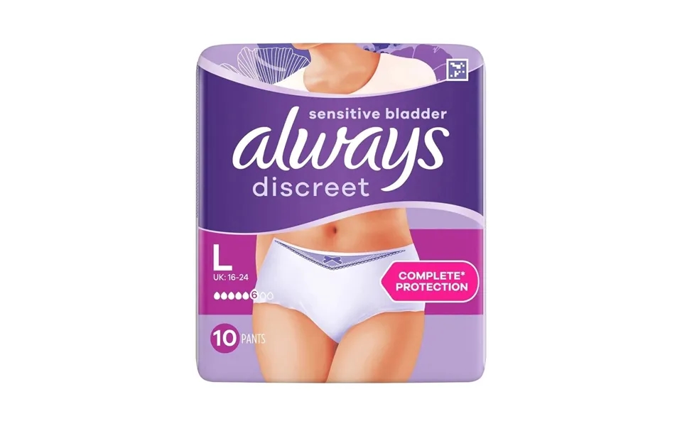 Always Discreet Pants Normal Large 10 Pcs