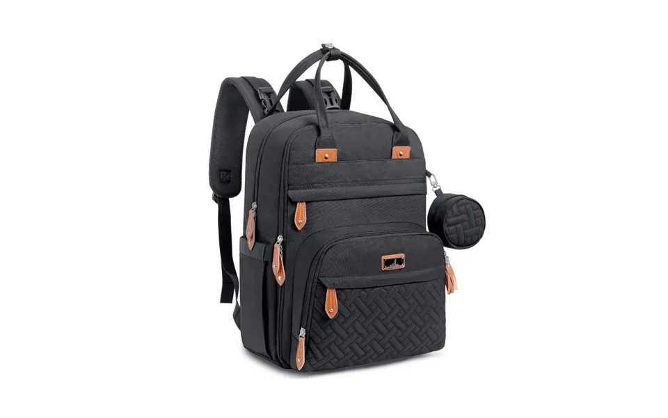 Babbleroo Original Nappy Backpack - Black