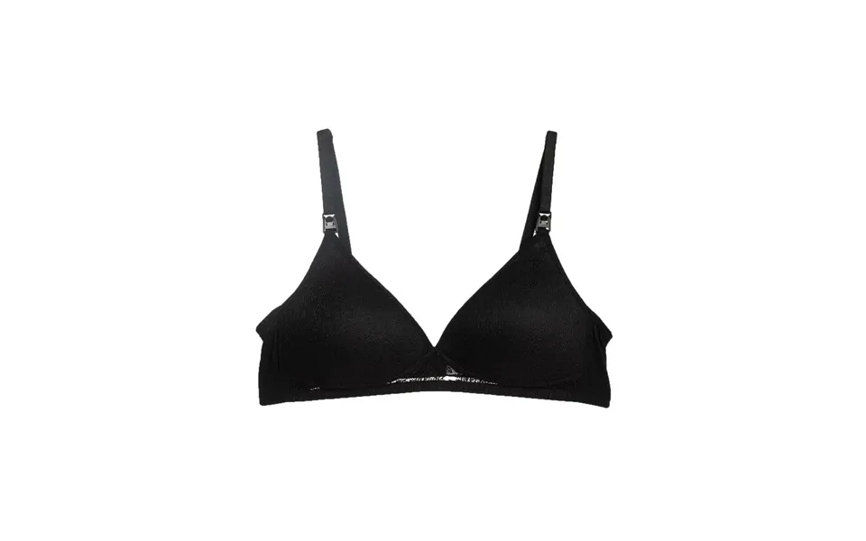 Baby Mom Padded Nursing Bra - Black