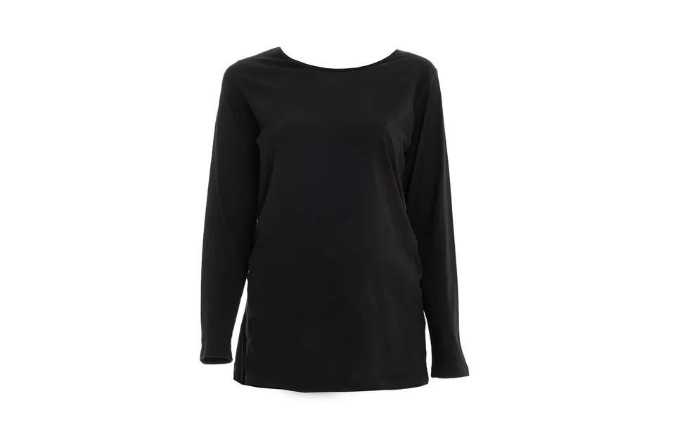 Baby Mom Short Sleeve Maternity Tshirt - Black