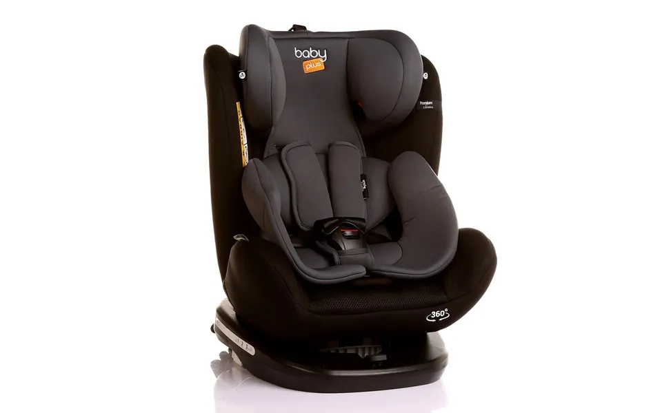 Baby Plus Orbitfix Group 0 1 Baby Car Seat - Black Grey