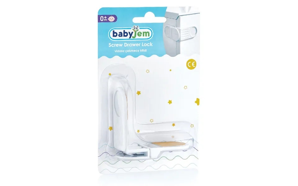 Babyjem Screwless Drawer Lock