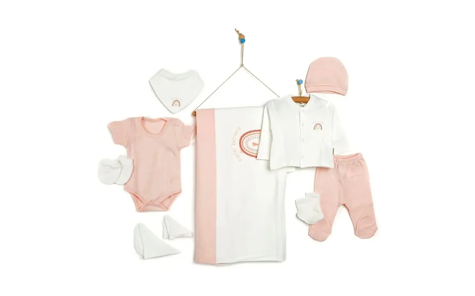 Bebbek Organic 10 Pcs Newborn Rainbow Starter Set - Newborn