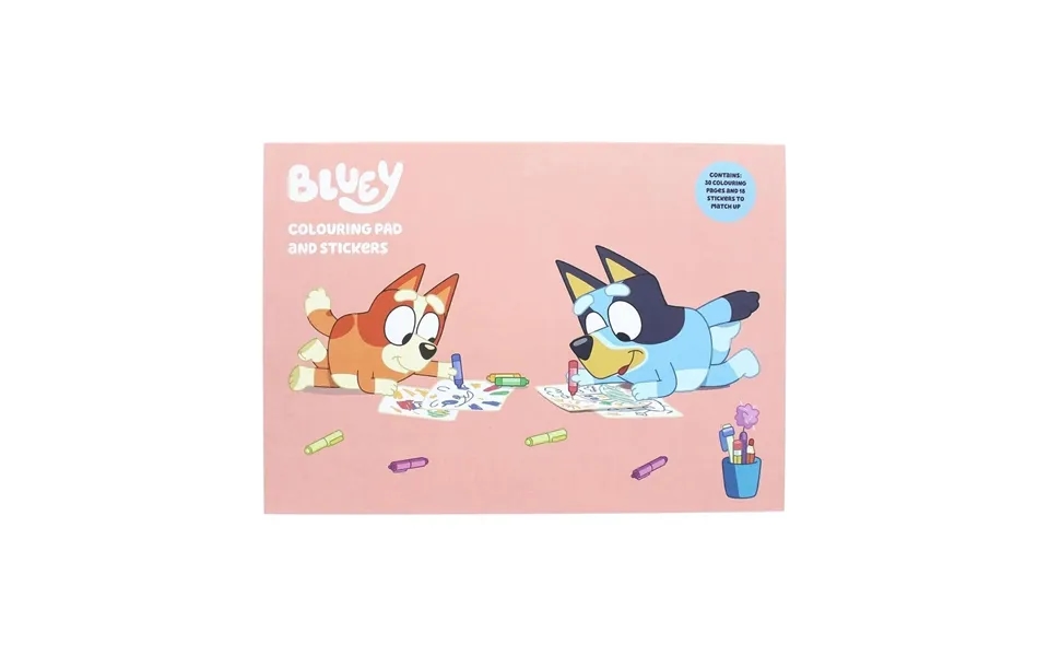 Bluey A4 Colouring Pad