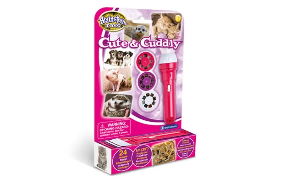 Brainstorm Torch And Projector - Cute & Cuddly
