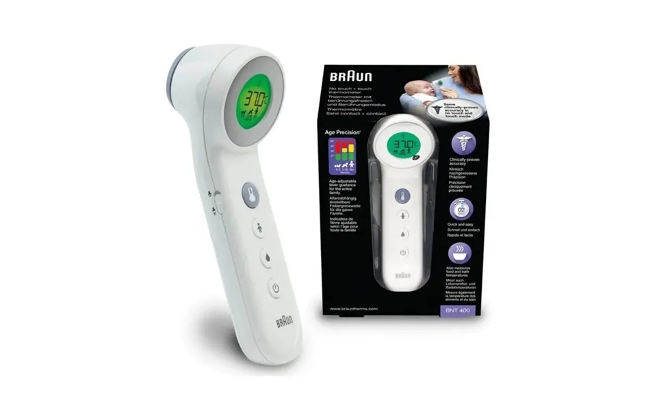 Braun Bnt400 No Touch Touch Thermometer