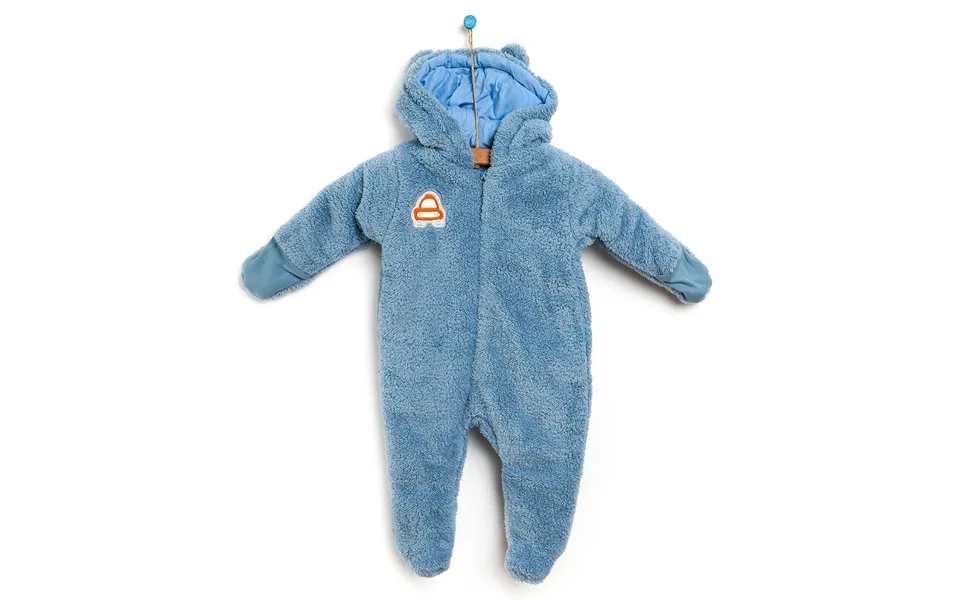 Cassiope Newborn Welsoft Footed Jumpsuit - Blue, 9 Months