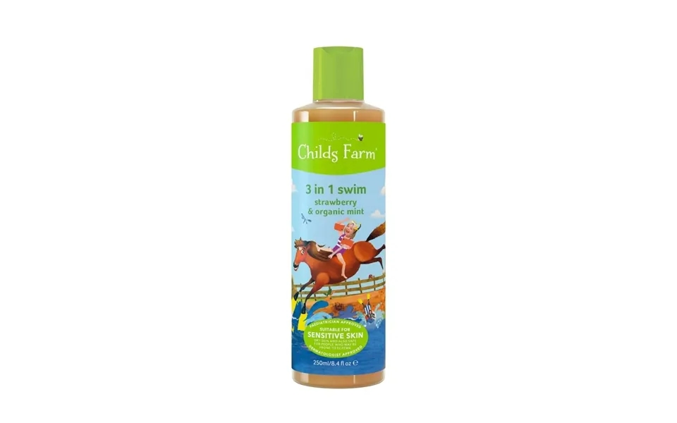 Childs Farm 3-in-1 Swim Strawberry & Organic Mint 250ml