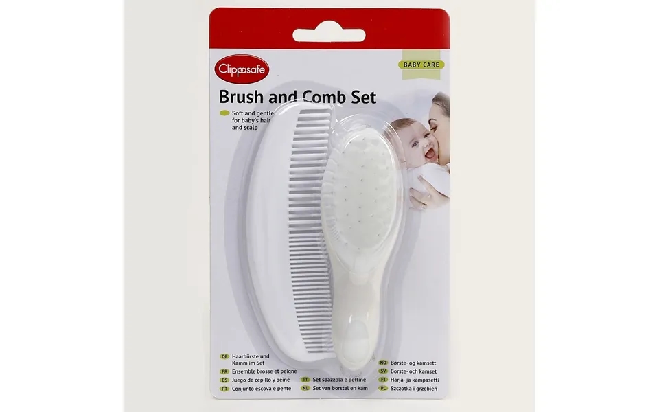 Clippasafe Brush And Comb Set