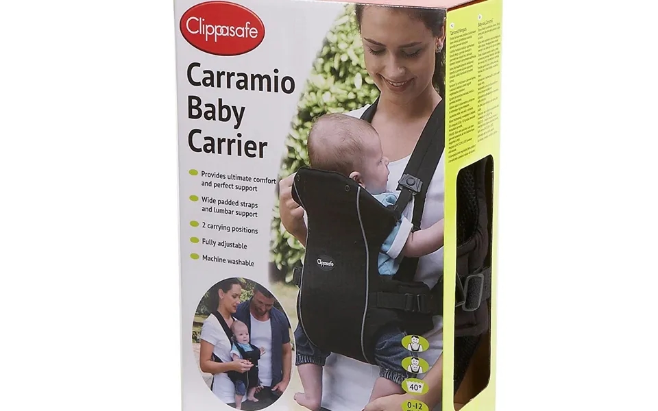 Clippasafe Carramio Carrier Black