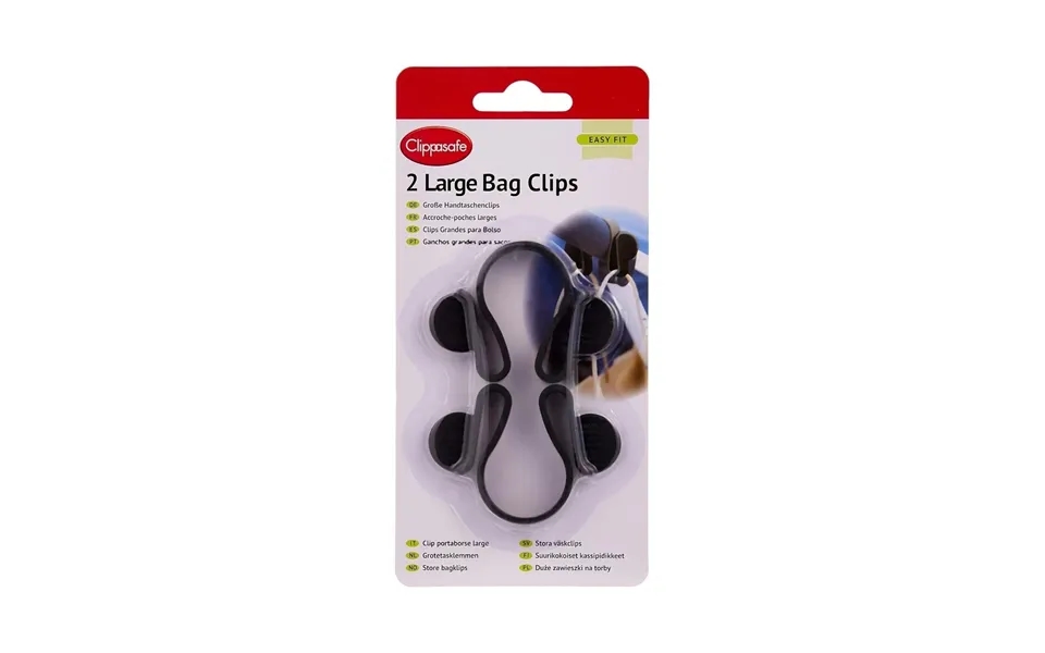 Clippasafe Large Pram & Stroller Bag Clips 2 Pcs