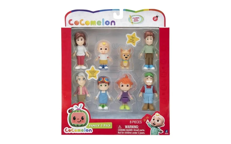 Cocomelon Figure 8 Pcs - Family