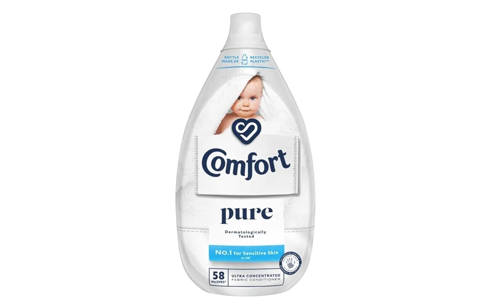 Comfort Pure Fabric Conditioner Ultimate Care 58 Washes 870ml