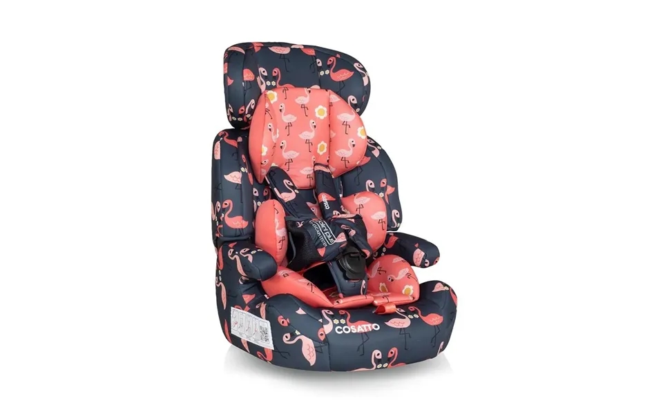 Cosatto Zoomi Group 1 2 3 Car Seat - Pretty Flamingo