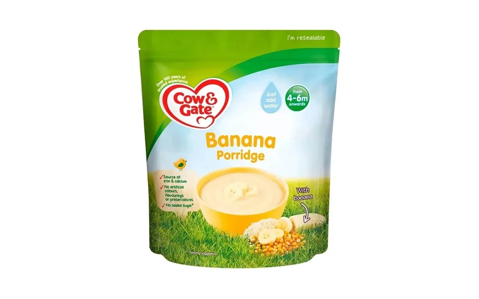 Cow & Gate 1 Banana Porridge 4-6 Months 125g
